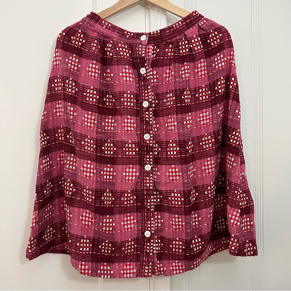 Stylish Pink Plaid Women's skirt